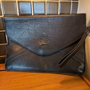 Ferchi Leather Envelope Wristlet
